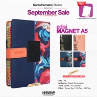 [𝐋𝐔𝐋𝐔𝐒 𝐊𝐃𝐍] AL-QURAN HUMAIRA Edisi Diari Magnet A5 (tanpa Tag/199Tag/404Tag) | Al-Quran Terjemahan d