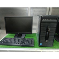 HP Prodesk 400 MT CORE I5 4th Gen Processor+radeon 8470 2gb +hp 18.5" monitor