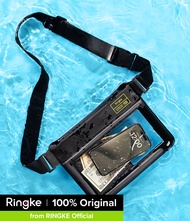 Ringke Waterproof Sling Bag กระเป๋าสลิงกันน้ำ Ringke สำหรับสมาร์ทโฟนและอุปกรณ์เสริมอื่นๆพร้อมกับสายป