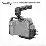 SmallRig 4825 HawkLock Quick Release Cage Kit for Panasonic LUMIX GH7/GH6 with Top Handle Kit Cable 