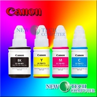 CANON INK GI-790 GI-71 BLACK CYAN YELLOW MAGENTA GI790 GI 790 GI71 GI 71 FOR CANON G SERIES NEW TECH