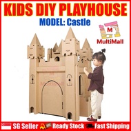 Big 3D DIY Cardboard Toy House For Kids Fun | DIY Craft For Kids | Kid Toy House DIY Cardboard House