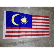 bendera malaysia 3 x6ft +- [90cm x 180cm+-] / 10x20 ft <sewing>