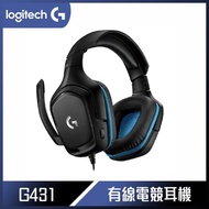 【10週年慶10%回饋】Logitech 羅技 G431 電競耳機麥克風