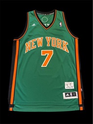 較罕 Carmelo Anthony New York Knicks St. patrick adidas nba swingman jersey L