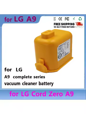 New EAC63382204 Lithium Ion Battery For LG Cordzero A9 Cordless Vacuum A9+ A9Plus A9M A9MASTER2X A9M