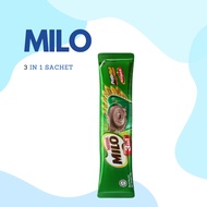 MILO 3 IN 1 SACHET, CHOCOLATE MALT DRINKS