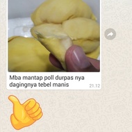 Ready Durian Montong Palu Utuh Premium (2,5Kg) Best Quality
