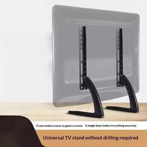 Adjustable TV Stand Mount, Universal TV Stand Bracket For 14 To 45/32 To 75in Monitor Flat Screen TV