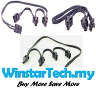 ATX 5Pin to 2 ways 3 ways 4 ways IDE molex 4pin Modular Power Supply Adapter Cable PSU