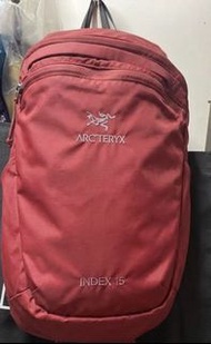 ARC'TERYX 不死鳥紅色背囊index 15L