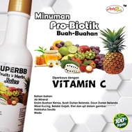 AzfaRich Fruits Juice Drinking Water - Original 250ml