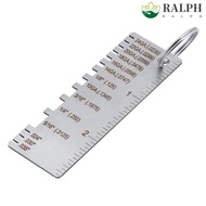 RALPH Wire Gauge Soldering Inspection Tool Thickness Measuring Gauge 0-36 Diameter Measurer Tool AWG