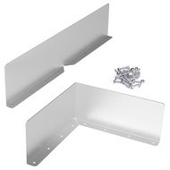 2 PCS Gutter Valley Splash Guards Rain Gutter Valley Roofing Gutter Guard For Shingle Roofs Corner