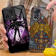 Yu-Gi-Oh 02 Glass Phone Case For Xiaomi POCO X3 X4 GT NFC X5 X6 PRO 5G F3 F4 F5 M3 M4 M5 M6 4G