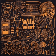 retro accessories women hijab Selendang kapas denim barat retro hitam Amei khaki selendang motosikal