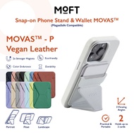 MOFT Snap-On Phone Stand & Wallet MOVAS™(Magnetic Charging Compatible)