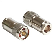 N male solder cable connector RG213 RG214 RG8 LMR400 N-J7 (1 Piece)