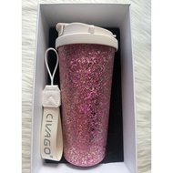 CIVAGO Ti Titanium Water Glass Pink