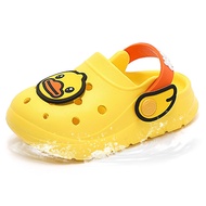B.Duck Little Kids Toddler Clogs Garden Shoes Boys Girls Cartoon Dinosaur Slides Non-Slip Pool Sanda