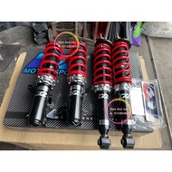 D2 PROTON WIRA SATRIA WAJA PUTRA GEN2 ADJUSTABLE HI LOW BODY SHIFT ABSORBER COILOVER 1SET