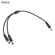 BLING DC5 5x2 1mm Splitter Power Cable 18AWG Male to 2 Male Connectors for Cameras