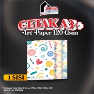 PRINT A3+ ART PAPER 120 [1 SIDE] PRINT A3+ ART PAPER 120 GSM BROCHURE/ FAMLET/