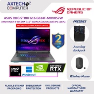 Asus ROG Strix G16 G614F-MRV057W 16'' FHD+ 165Hz Gaming Laptop ( R9-9955HX, 32GB, 1TB SSD, RTX5060 8