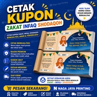 MOSQUE INFAQ COUPON ZAKAT COUPON/ MOSQUE SHODAQOH COUPON/