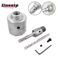 GOSSIP Wall Hole Saw, with Round Shaft 30-68mm Concrete Hole Saw, Durable Fast Drilling Concrete Wal
