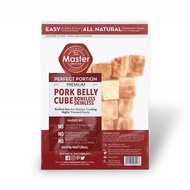 Master Grocer Pork Belly Skinless Cube, 500g - Frozen