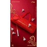 Badminton Racket LI-NING AXFORCE CANNON PRO HORSE COLLECTION With Strings And Handles Bag (Please Re