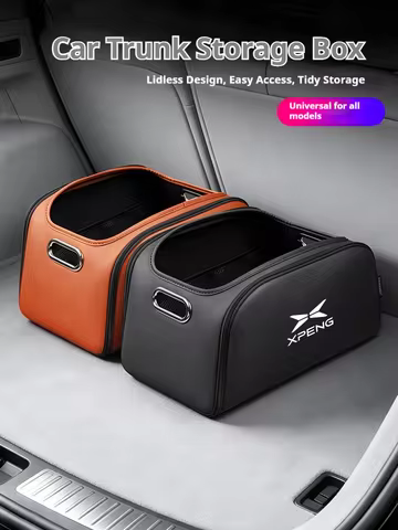 Car Trunk Organizer Box Storage Bag with Built-in Pocket For Xpeng P7 G9 G6 P5 X9 G7 N5 E29 G3 P7+ M