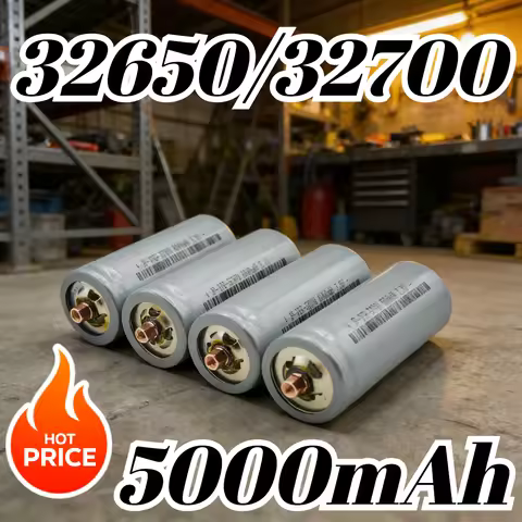 100% Original 32650/32700 6000mAh 3.2V Lifepo4 Rechargeable Battery Professional Lithium Iron Phosph