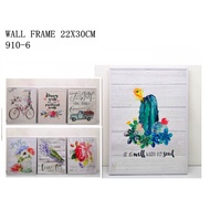 [VS] ASSORTED WALL FRAME 22X30CM ASSORTED FRAME (910-6)