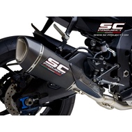 SC-PROJECT Pipe For YAMAHA YZF R1 (2020-2024)-R1M | SC1-R carbon muffler length 250mm