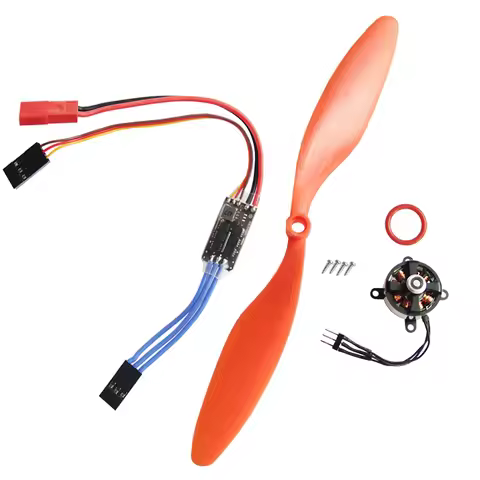 AP15 Brushless Outrunner Motor for F3P Flight Indoor Flying MX-12A ESC GWS8043 Combo Plug and Play T
