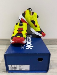Reebok INSTA PUMP FURY OG V47514 Pump Fury Citron Black HYPRE GREEN Men US6