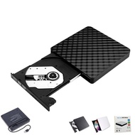 USB3.0External DVD Burner CD Player Disc Drive DVD RW Checkered Pattern Case VCD Dvd player