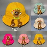 Tung Tung Sahur hat [3 to 7 years old] with cute sun protection strap for babies