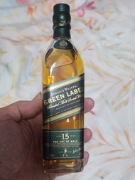 清屋大平賣 - SCOTLAND WHISKY JOHNNIE WALKER GREEN LABEL AGED 15 YEARS BLENDED MALT SCOTCH WHISKY MINIATUR