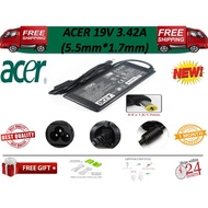 ACER 19V 3.42A (5.5*1.7) Aspire F5-573G M5-481 R7 R7-572 One Z1402 Tablet PC C300 Adapter Charger 🎁B