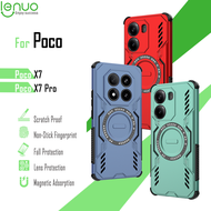 LEnuo Ốp lưng chống rơi Chất liệu hai trong một Vỏ có nam châm điện thoại chuyên nghiệp cho Xiaomi P