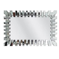 Simple Modern New Style Three-Dimensional Hot Sale Hanging Decoration Silver Mirror Mirror 2022 1H7S