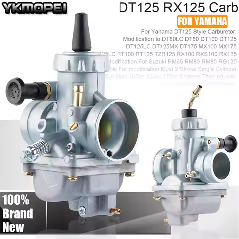 28mm Motorcycle Carburetor Carb For Yamaha DT125 RX125 DT RX RT 100 125 125LC 125MX MX100 MX175 TZR1