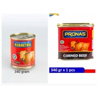 Pronas Regular Corned Beef 340 grams EOE Can Packaging Corned Beef Corned Beef/