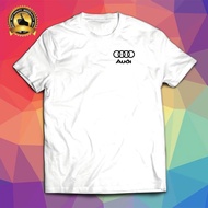 AUDI LOGO BRAND PREMIUM COTTON T-SHIRT