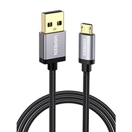 UGREEN Micro USBケーブル 在宅勤務 急速充電 USB Android 高速データ転送 ナイロン編組み Micro USB Xperia