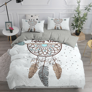 Dream Catcher Bedding Set Elegant Bohemian Duvet Cover Queen 240x220 Ethnic Quilt Cover Single Doubl