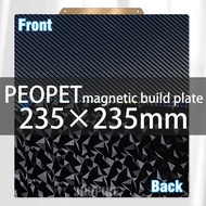 Spring Steel 235x235 Magnetic Heated Bed For ELEGOO Neptune 3 Pro/4/Anycubic Kobra/Creality Ender 3/